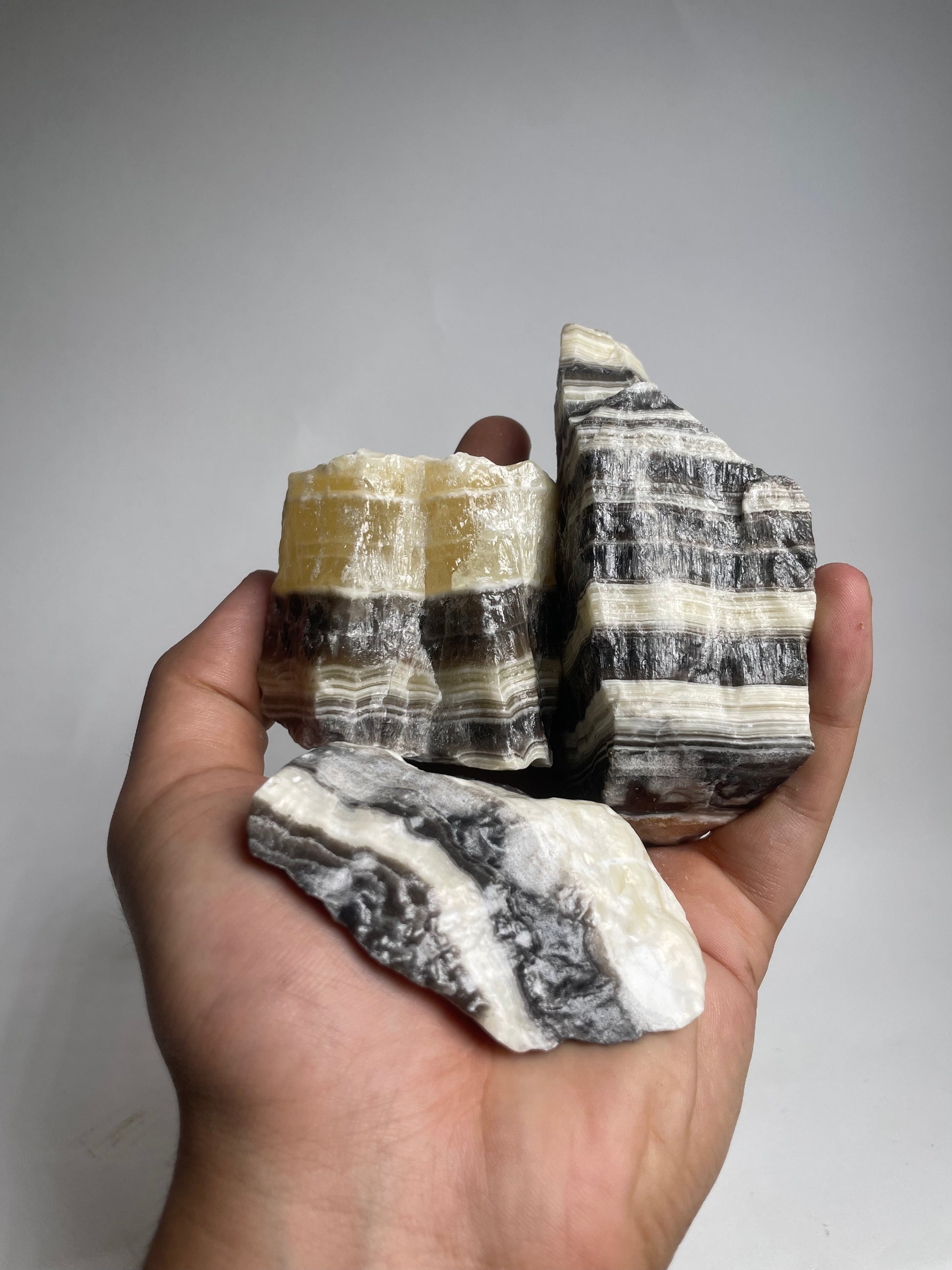 Zebra Calcite Small Chunks
