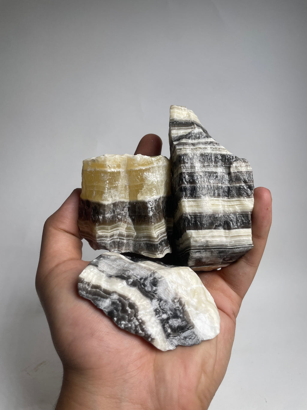 Zebra Calcite Small Chunks
